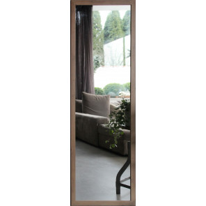 Wandspiegel Leonie 50 x 150 Rahmenfarbe Eiche Holz MDF Ganzkörperspiegel 