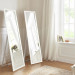 Homestyle Moderner Standspiegel 40 x 160 cm Weiß - Moodbild Wohnraum Schlafzimmer